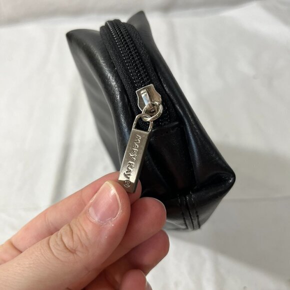 Mary Kay MK Logo Makeup Cosmetic Travel Bag Pouch Black Pink Small Girlfriend - Picture 5 of 9